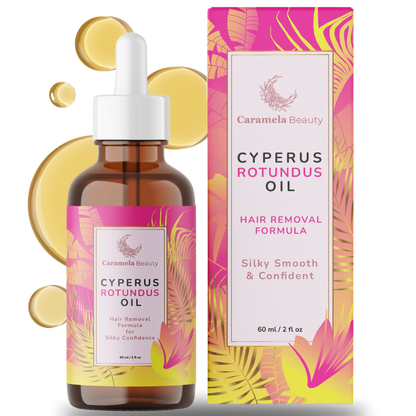 Cyperus Rotundus Oil for Hair Reduction